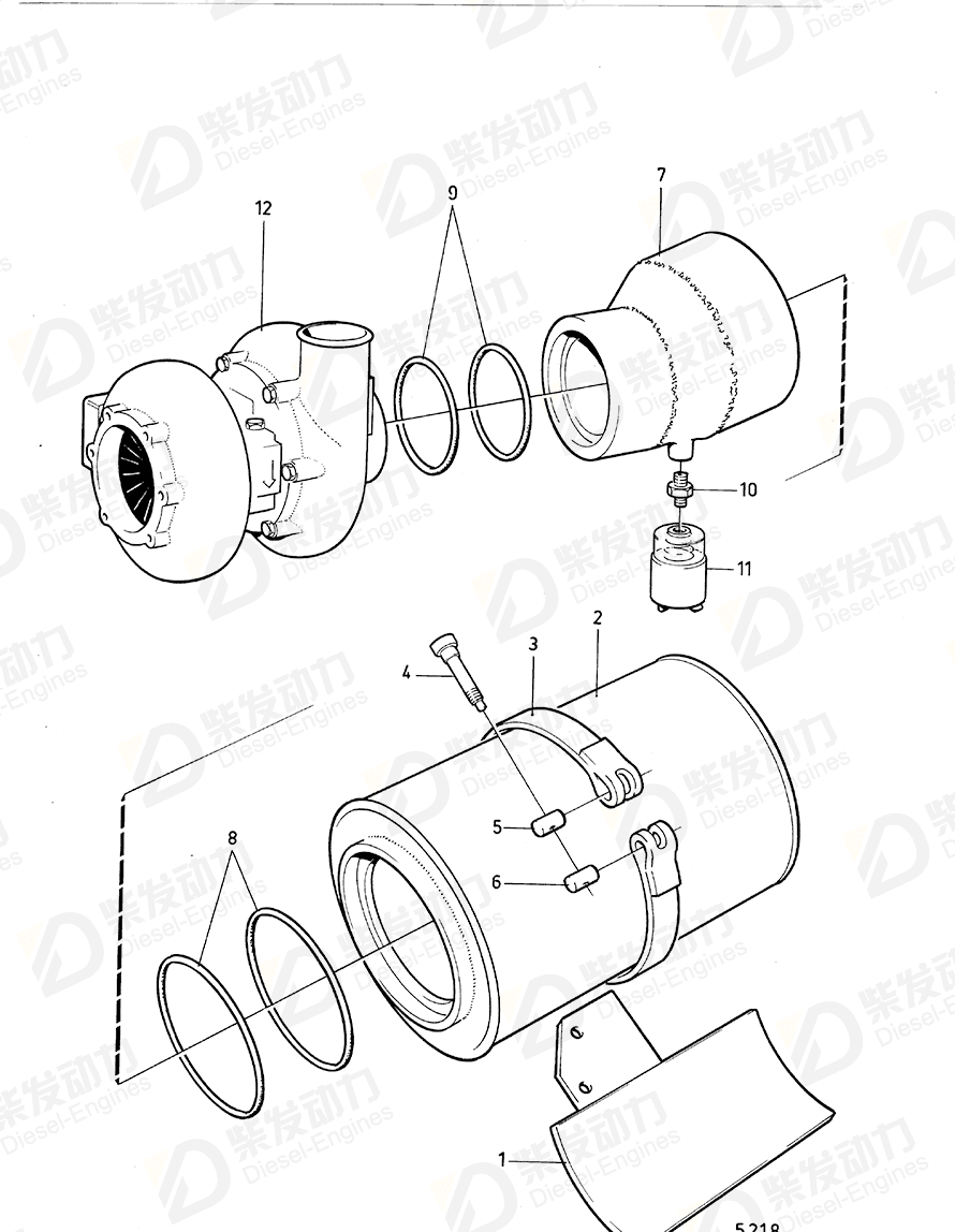 volvo penta O-ring 925073 Drawing volvo penta O-ring 925073 Drawing